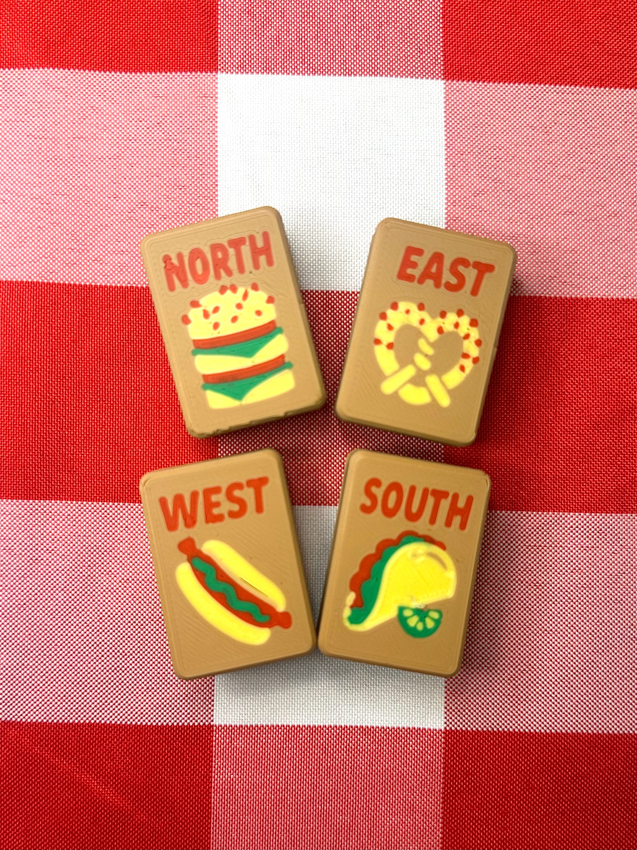 Junk Food Mahj | Floating Mahjong Tiles