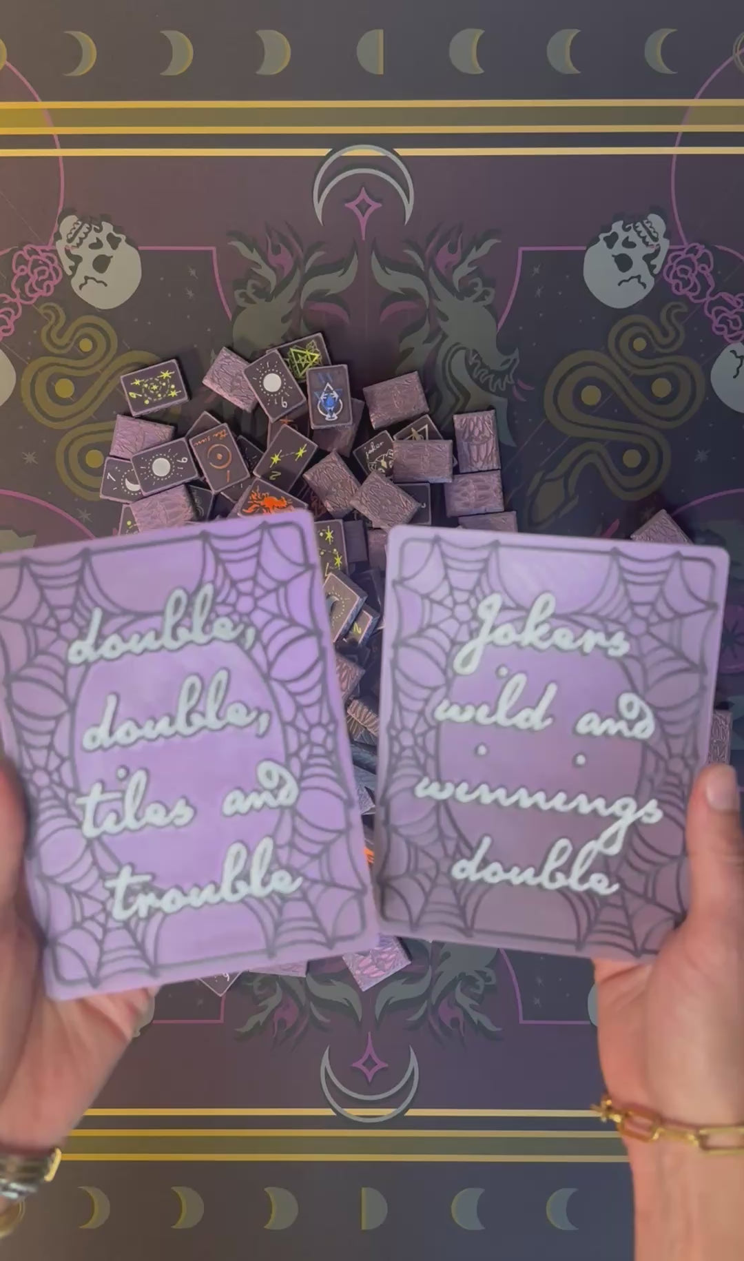 Enchanted Mahjong Tile Tossers